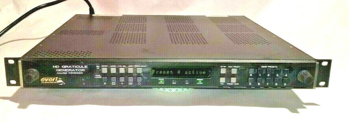 Evertz HD9650 HD Graticule Generator – ZOMBIE COMPONENTS