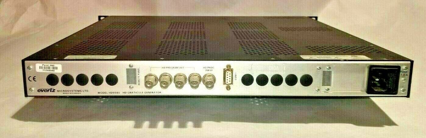 Evertz HD9650 HD Graticule Generator – ZOMBIE COMPONENTS