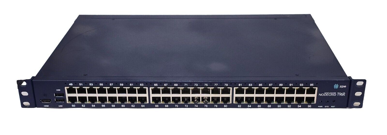 ZPE NSC-T96R-STND-DAC-SFP Nodegrid Serial Console 96-Port W/ Dual AC ...