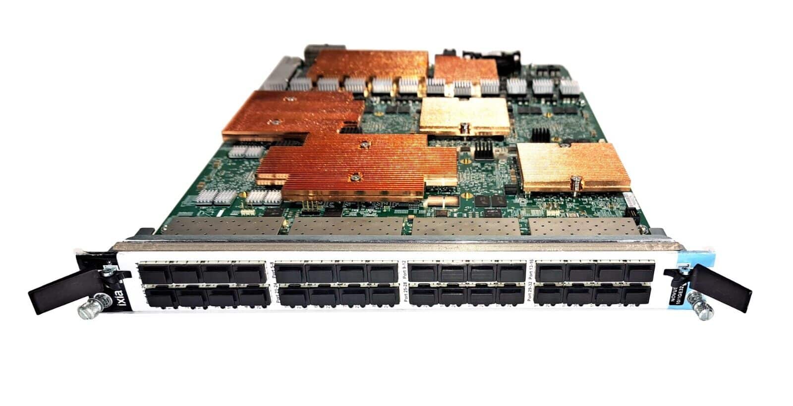 Ixia Module IXIA NOVUS 10/1GE32S 32-port 3-Speed Load Module - ZOMBIE COMPONENTS