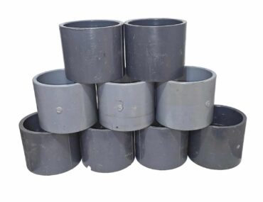 LOT OF 9 EACH 6" Sch. 80 Coupling (Socket x Socket)